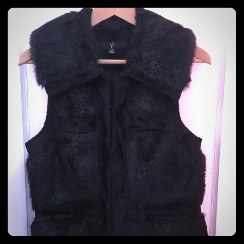 Rachel Zoe Luxe Faux Fur Vest